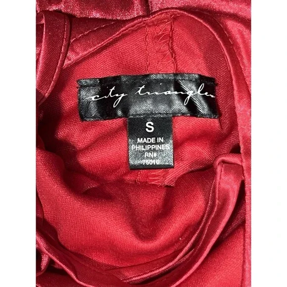 City Triangles Women's Formal Hi Low Red Prom Dress‎ Size S - Picture 6 of 7